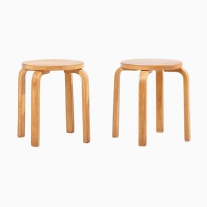 Set of Stools attributed to Alvar Aalto for Artek, Finland, 1950s