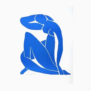 After Henri Matisse, Sleeping Blue Nude, 1952, Lithograph