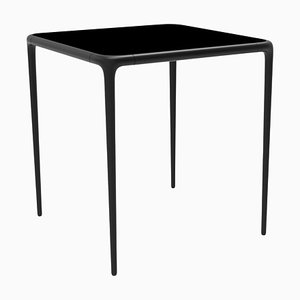 70 Xaloc Black Glass Top Table from Mowee