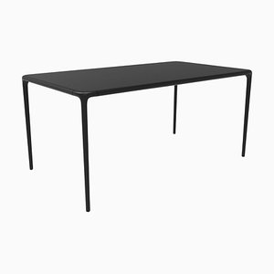 160 Xaloc Black Glass Top Table from Mowee