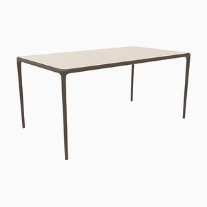 160 Xaloc Bronze Glass Top Table from Mowee