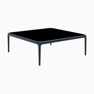 80 Xaloc Navy Coffee Table with Glass Top from Mowee