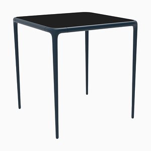70 Xaloc Navy Glass Top Table from Mowee