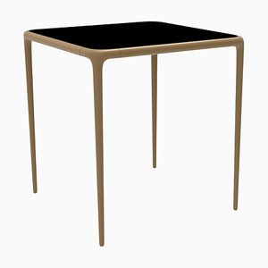 70 Xaloc Gold Glass Top Table from Mowee