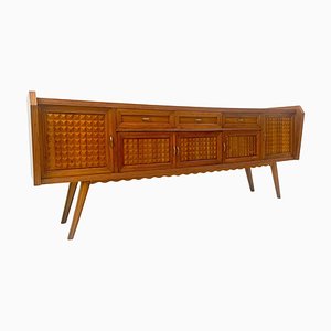 Credenza Mid-Century moderna in legno di ciliegio, anni '60