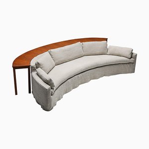 Curved Sofa attributed to Adrian Pearsall, USA, 1960s, Set of 2