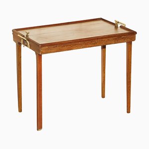 Tavolino pieghevole antico vittoriano