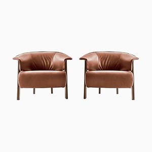 Set of Back-Wing Lounge Chairs by Patricia Urquiola for Cassina