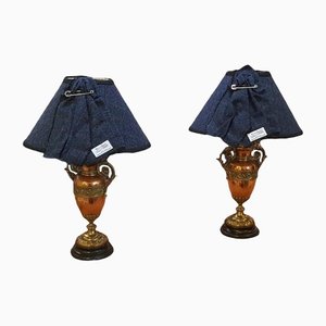 Late 19th Century Table Lamps, Set of 2