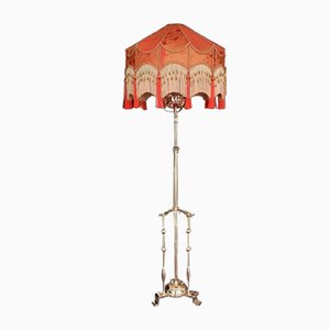 Lampadaire Art Nouveau en Laiton, 1890s