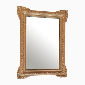 19th Century Giltwood and Gesso Wall Mirror