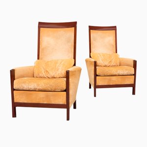 New Gallery Chairs by Umberto Asnago for Giorgetti, 1990s, Set of 2