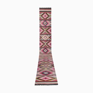 Alfombra de pasillo Kilim de Creamcottage en rosa