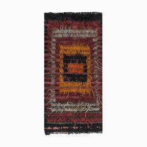 Vintage Decorative Long Pile Tulu Rug