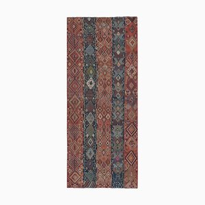 Alfombra Kilim turca vintage bordada