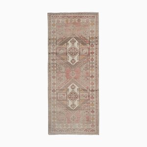 Tapis de Couloir Mid-Century Fait Main, Turquie