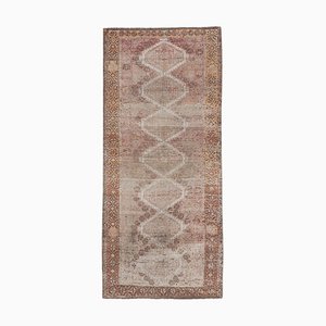 Tapis de Couloir Oushak Artisanal, Début 20ème Siècle