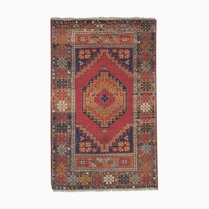 Tappeto Oushak vintage rosso, Turchia