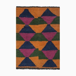 Vintage Handmade Turkish Tulu Rug