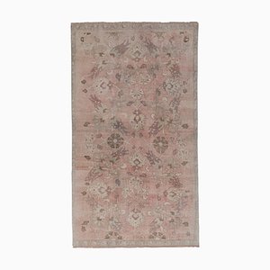 Tapis Karapinar Délavé avec Motifs Floraux, Turquie