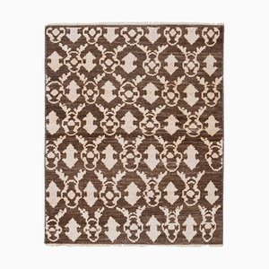 Tapis Karapinar Vintage Carré Marron