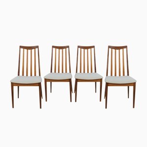 Mid-Century Teak Dining Chairs by Leslie Dandy for G-Plan, 1960s, Set of 4