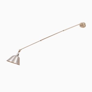Adjustable Telescopic Wall or Ceiling Lamp in Painted & Chromed Metal by Johan Petter Johansson for Triplex Fabriken