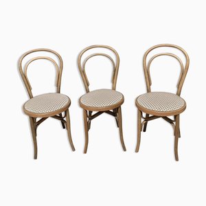 Cambier Bistro Chairs, 1890s, Set of 3