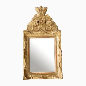 Small French Gilt Mirror, 19th Century