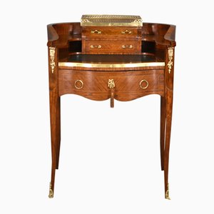 French Bonheur du Jour or Transition Style Writing Table, 1900