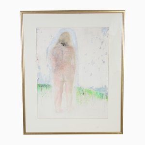 Knotek Jaromir, Nude Woman, 1985, Watercolor on Paper