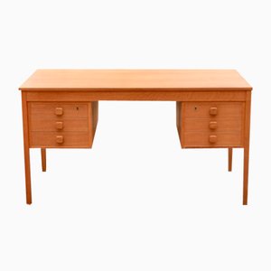 Danish Modern Oak Desk from Domino Mobler Denmark, 1960