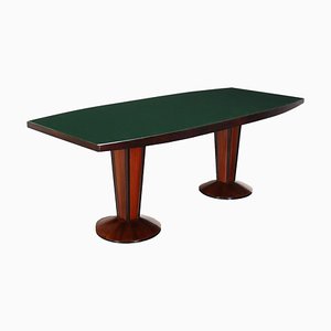 Table in Rosewood & Glass, Italy, 1950s
