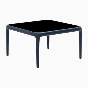 50 Xaloc Navy Coffee Table with Glass Top from Mowee