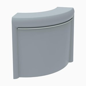 Curved Lacquered Classe Bar in Grey from Mowee