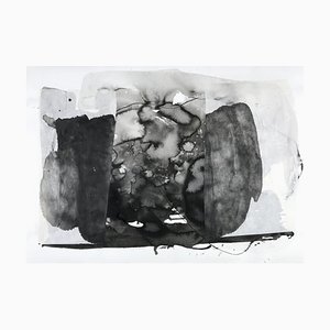 Doïna Vieru, Summertime, 2022, Tusche, Acryl & Collage auf Papier