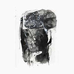 Doïna Vieru, Summer, 2022, Ink, Acrylic & Collage on Paper
