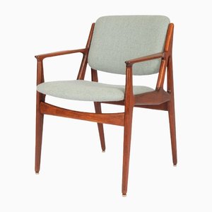 Danish Ella Lounge Chair by Arne Vodder