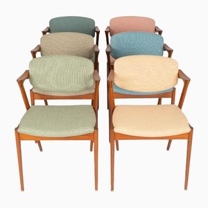 Vintage Z-Chairs by Kai Kristianen, Set of 6