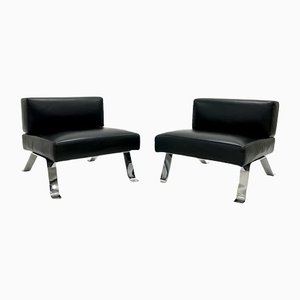 Ombra 512 Lounge Chairs by Charlotte Perriand for Cassina, Set of 2
