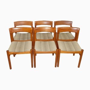 Teak Dining Chairs from Bramin, 1970s, Set of 6