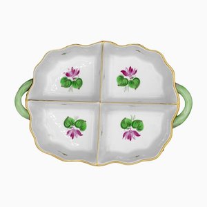 Bandeja vintage de porcelana Herend