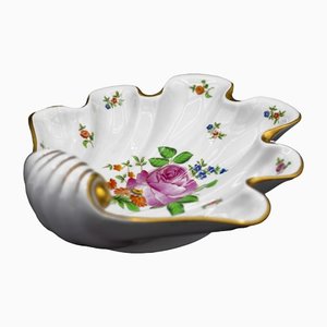 Shell-Shaped Dish in Herend Porcelain