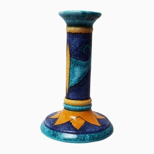 Ceramic Candlestick from Benllch, Spain