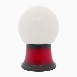 Sphere Table Lamp in Opaline Glass