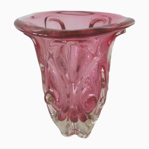 Vase in Metalurgic Glass from Škrdlovice, Czechoslovakia, 1960s