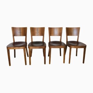 Vintage Stühle von Thonet, 1960er, 4er Set
