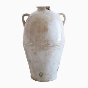 19th Century Ceramic Jar or Vase, Grottaglie, Italy