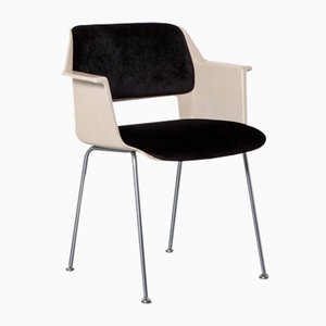Black Stratus chair by AR Cordemeyer for Gispen, 1970s