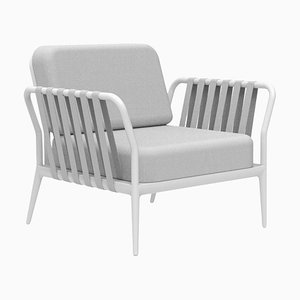 Ribbons White Armchair from Mowee